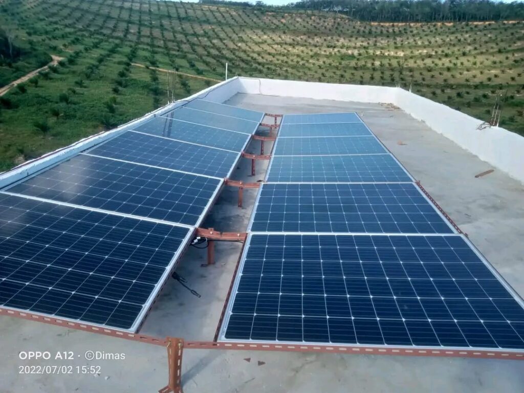 Tenaga surya perkebunan dan tambang